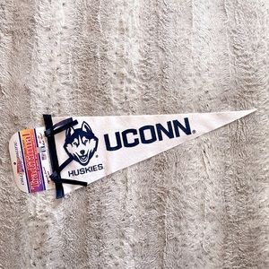 UCONN Pennant Flag